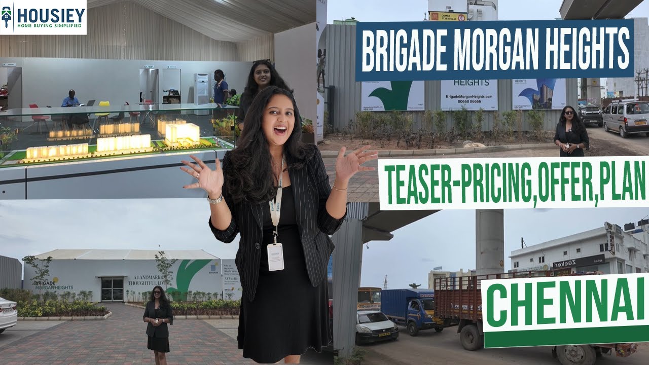 Brigade Morgan Heights | New Launch 2 BHK, 3 BHK & 4BHK Homes at Sholinganallur Medavakkam | Chennai