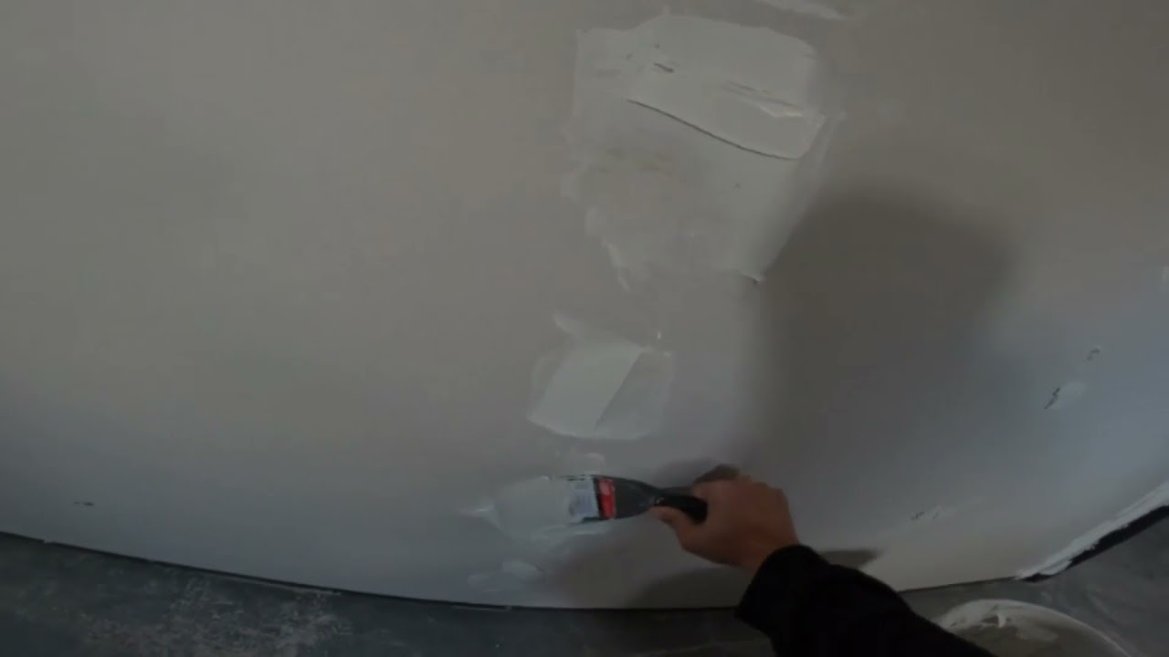 Plastering Wall ASMR