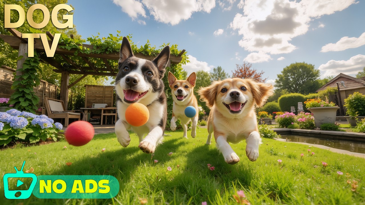 24 Hours of Dog TV for Dogs to Watch 🎧 Calming Tunes for Deep Sleep & Dog Relaxation 🐾