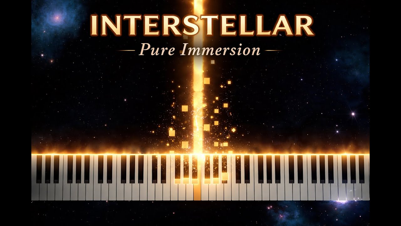 Interstellar Theme – Pure Immersion ( Piano Visual)