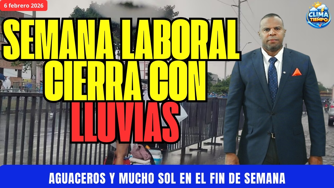 6 FEBRERO. VIERNES DE AGUACEROS Y FIN DE SEMANA DE MUCHO SOL