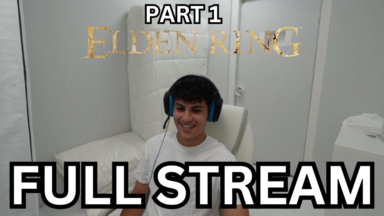 21 JULY - Not Ending Stream Until I Beat Elden Ring In White Room FULL STREAM! (Part 1)