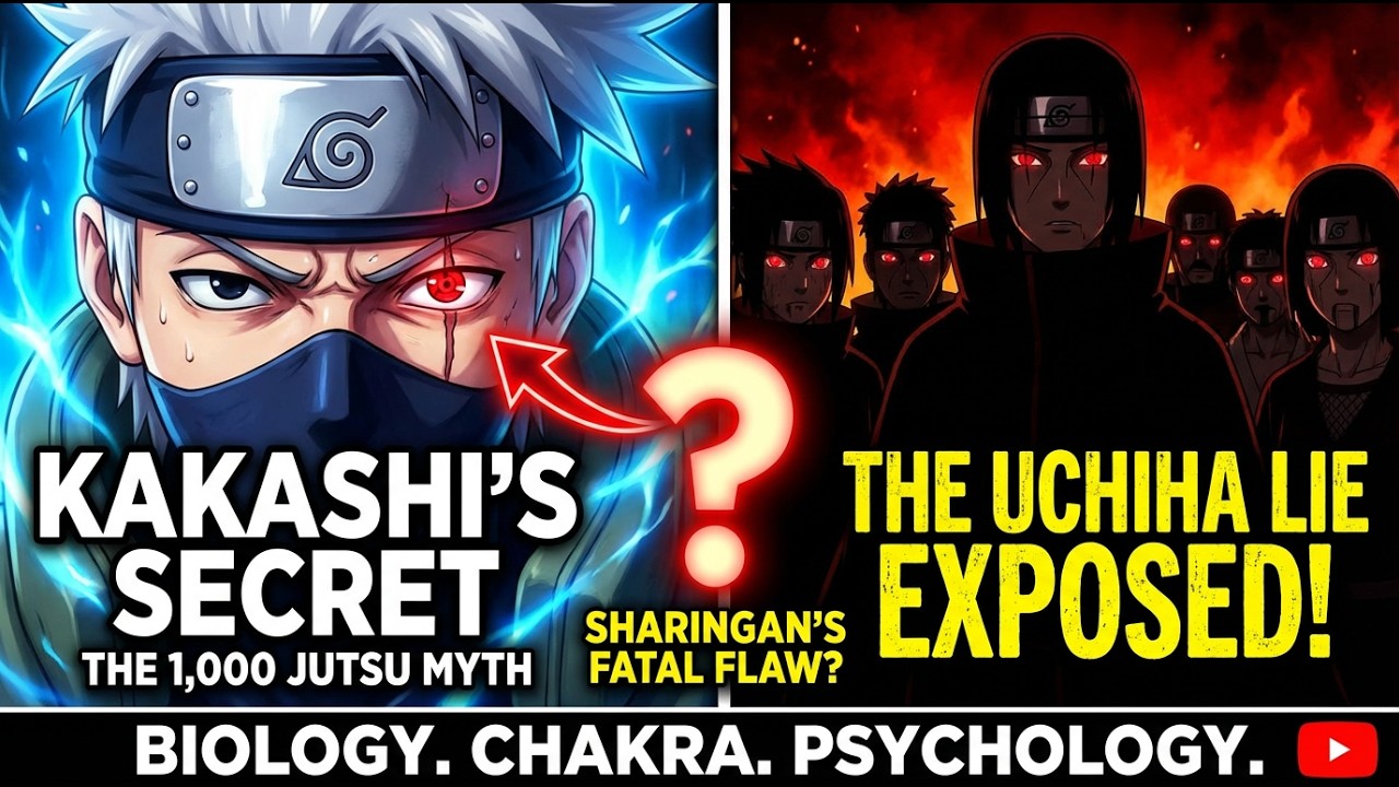 Why Kakashi Mastered 1,000 Jutsu (But the Uchiha Didn’t)