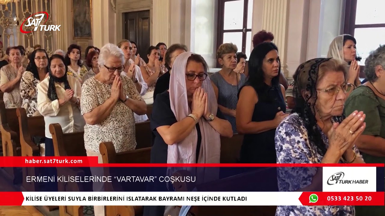 Ermeni Kilisesi’nde “Vartavar” Coşkusu Yaşandı | 02.08.2019