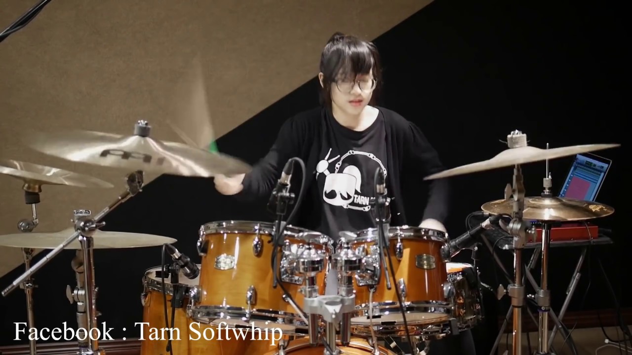 Kimetsu no Yaiba Opening [LISA - Gurenge] Drum Cover By Tarn Softwhip #叩いてみた #gurenge #drumcover