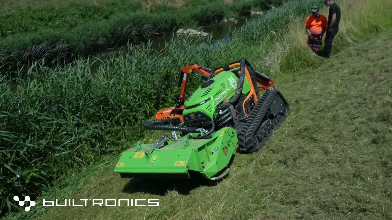 Green Climber LV400X mit Ausleger: Einsatz in schwierigem Gelände