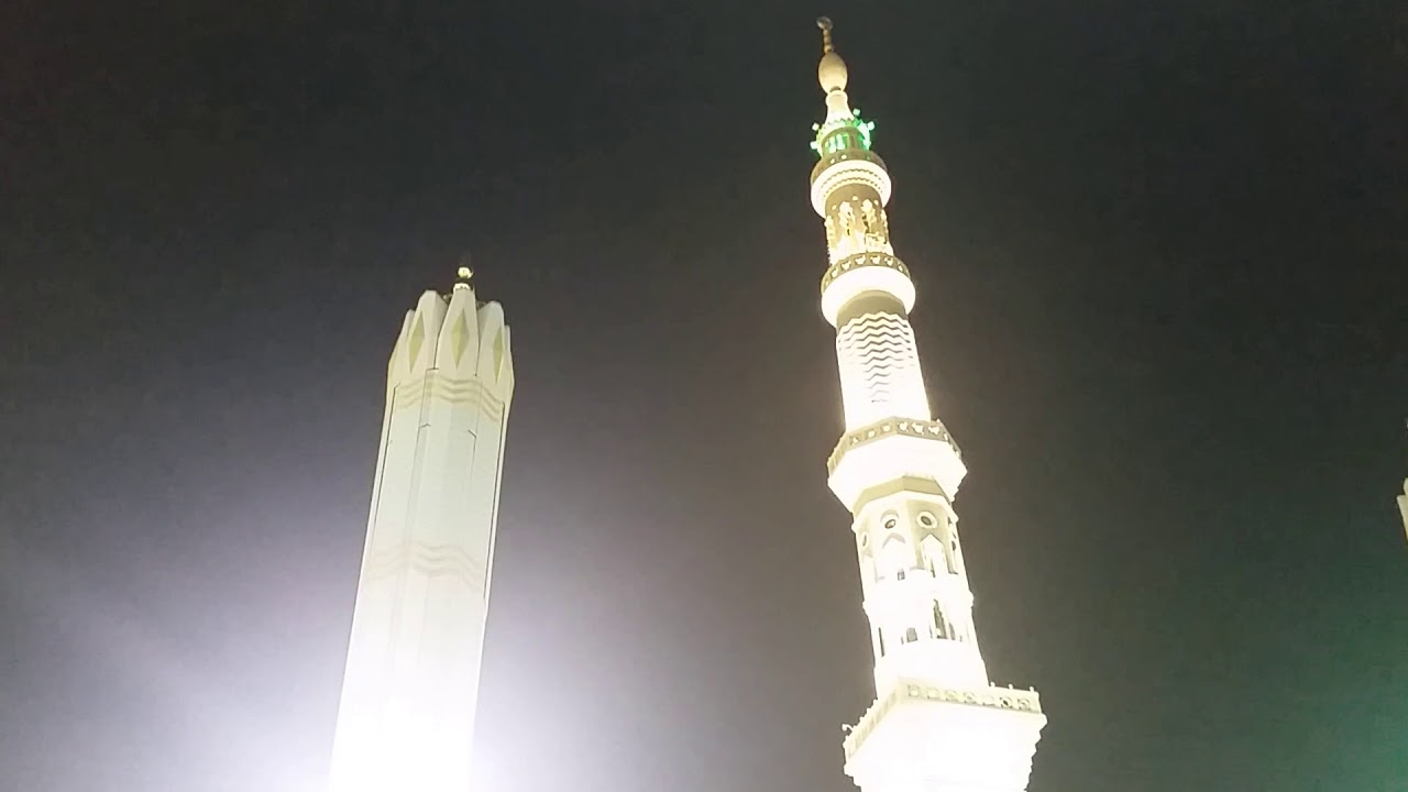 أذان العشاء من المسجد النبوي | ١٧ جمادى الثاني ١٤٣٩ | للشيخ عمر سنبل