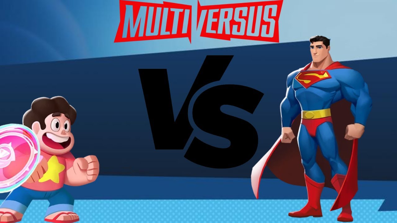 Steven Universe VS Superman - Multiversus Gameplay