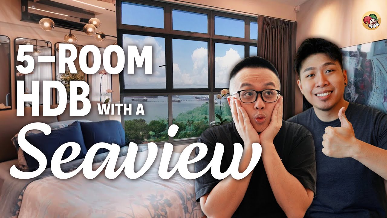 Inside A Modern Contemporary 5-Room BTO With A Seaview! | Get ID