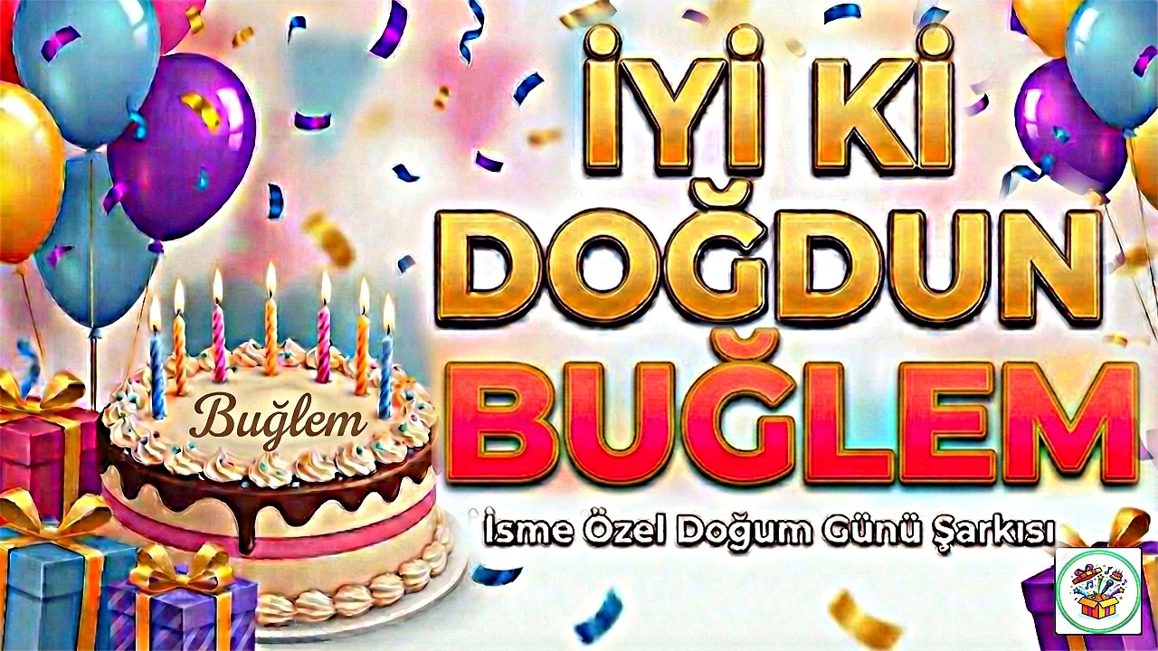 С Днем Рождения BUĞLEM 🎂 Песня на день рождения с именем | Happy Birthday