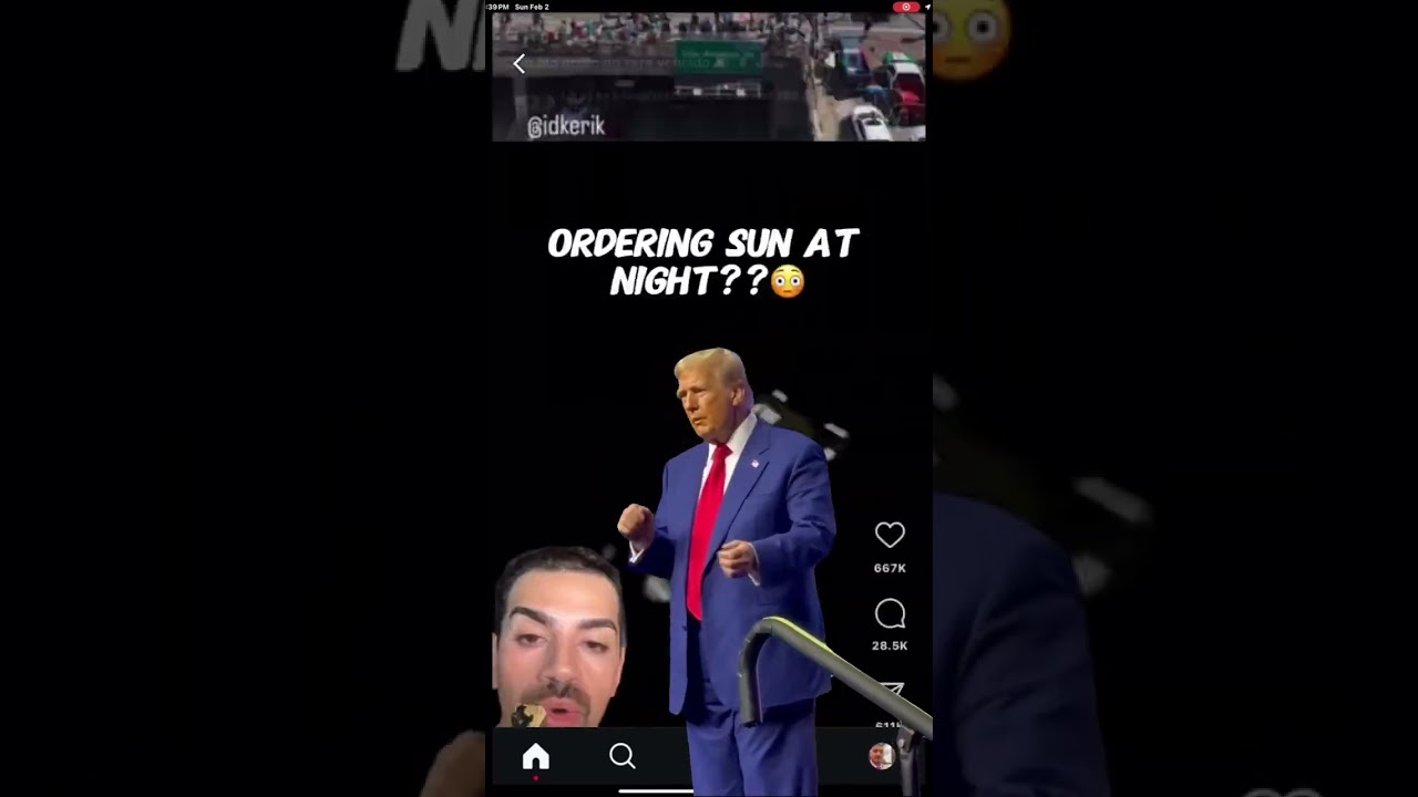 Trump 2025 Los Angeles Protest Reaction Dance #trump2025 #donaldtrump