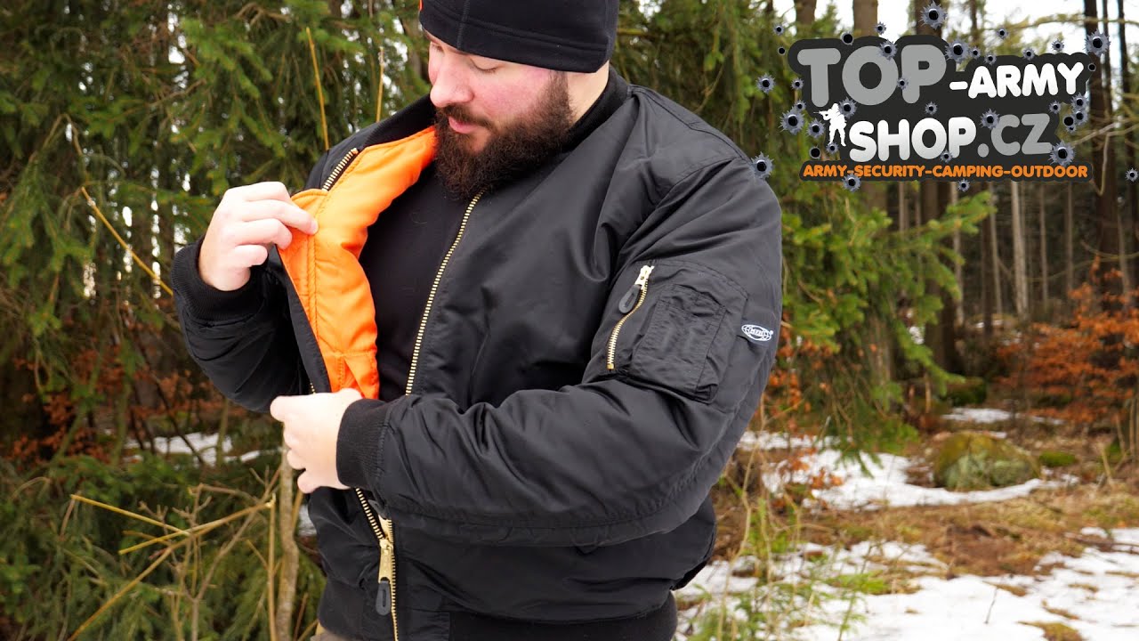 Bunda MFH® Flight Jacket MA1 “Bomber“ - Představení produktu