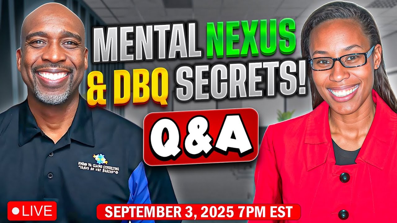 Mental Health VA DBQs & Nexus Letters – Examiner Answers Vet Questions