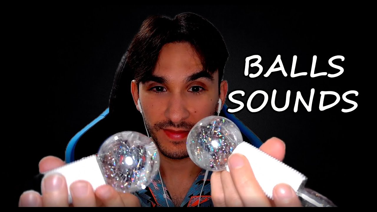 💤⚽ ASMR sonidos con pelotas ⚽😴 Balls sounds ASMR en Español