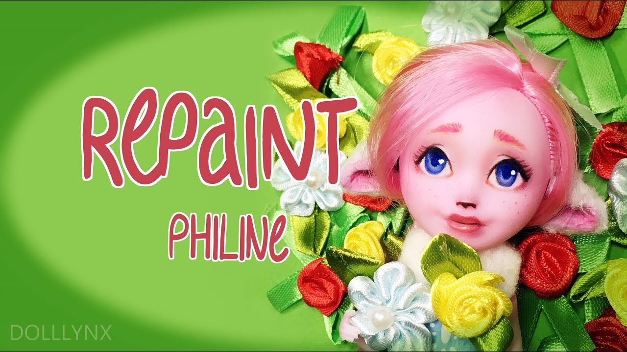 ENCHANTIMALS REPAINT || Custom OOAK Doll || Philine