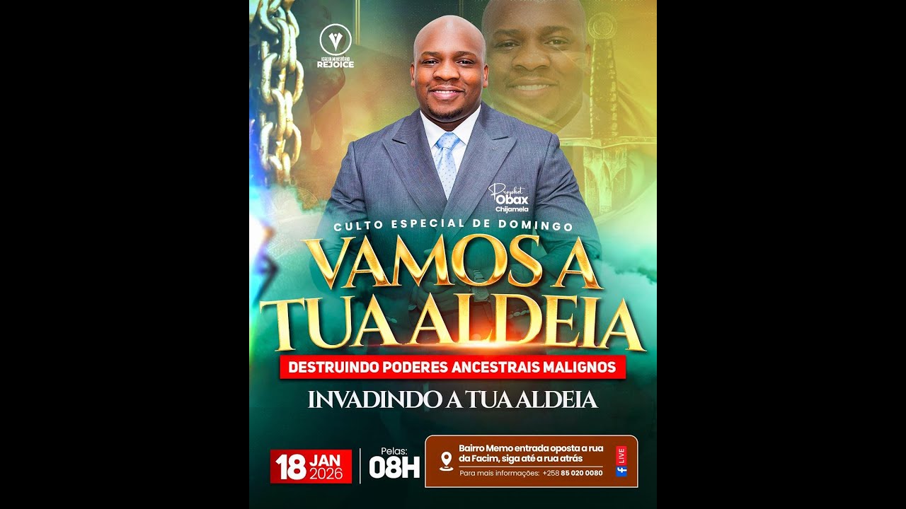 CULTO DE DOMINGO( 18-01-2026 )