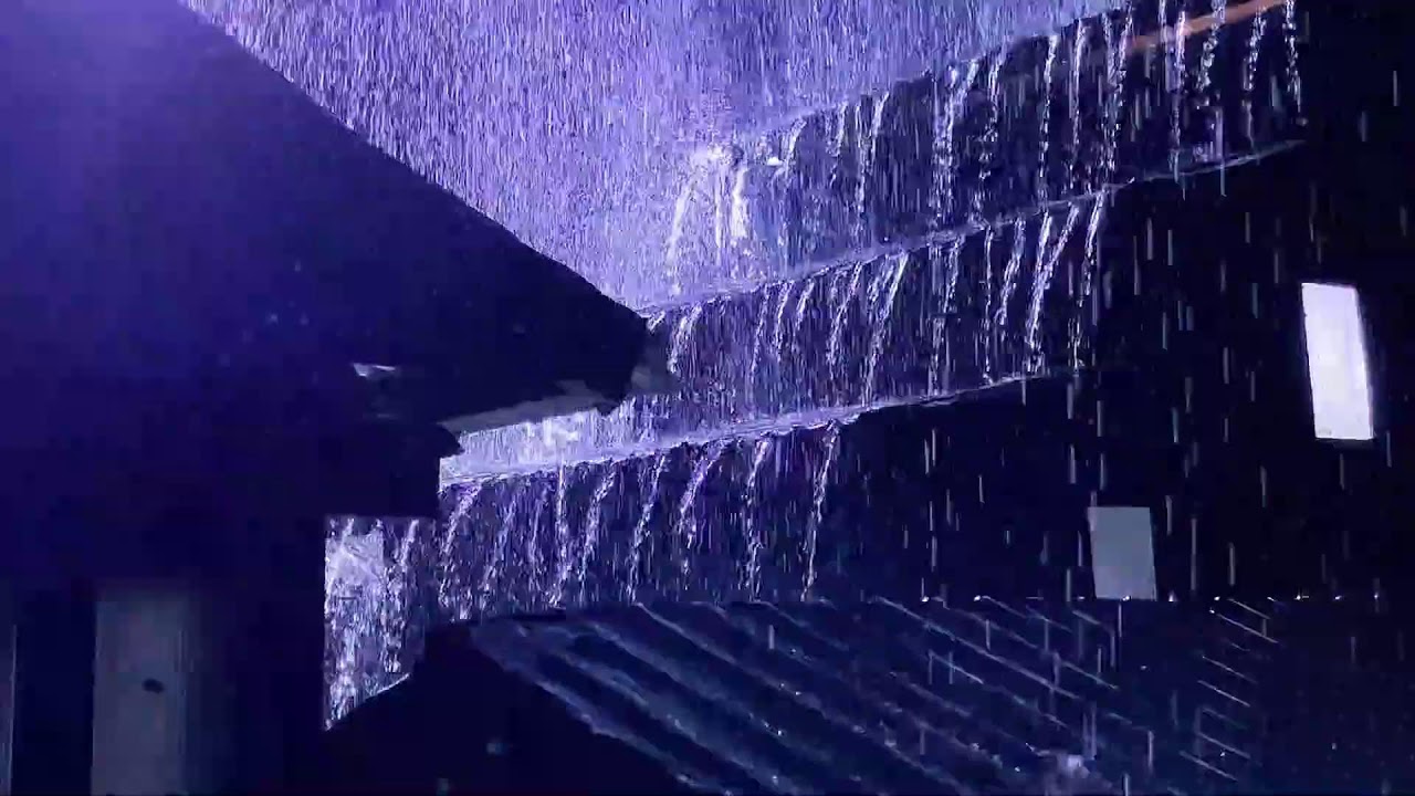 ⚡🌧️ POWERFUL Rain & Thunder on Metal Roof – Sleep in Minutes | HEAVY RAIN 😴