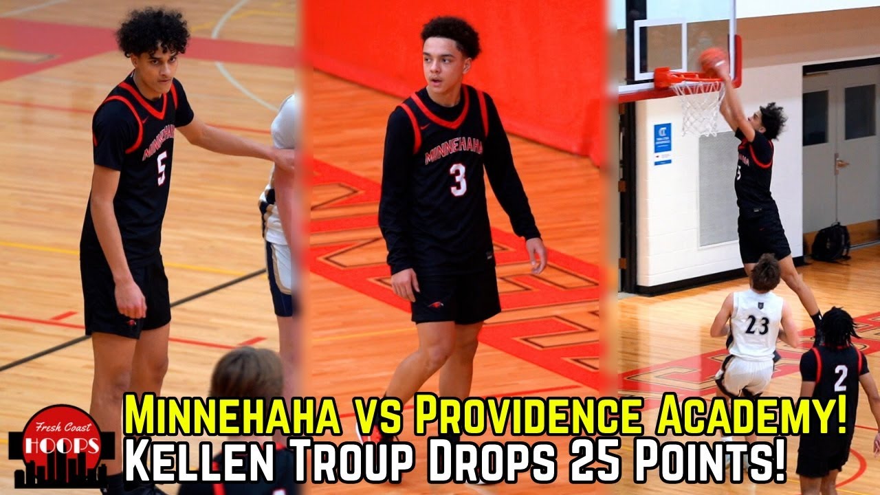 Minnehaha Academy Takes On Providence Academy! Kellen Troup Drops 25!
