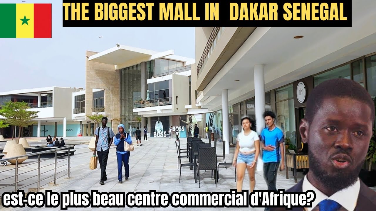 Is Dakar Senegal biggest mall the most beautiful in Africa ? ( mind blowing) 🇸🇳