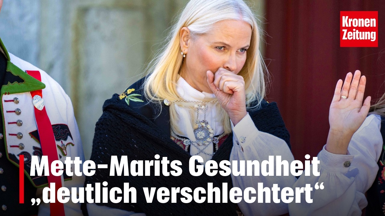 Mette-Marits Gesundheit &bdquo;deutlich verschlechtert&ldquo; | krone.tv NEWS