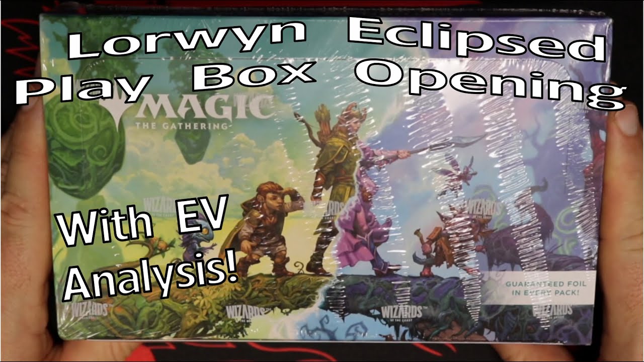 Lorwyn Eclipsed Play Booster Box Opening with EV analysis #mtg #unboxing #pokemon