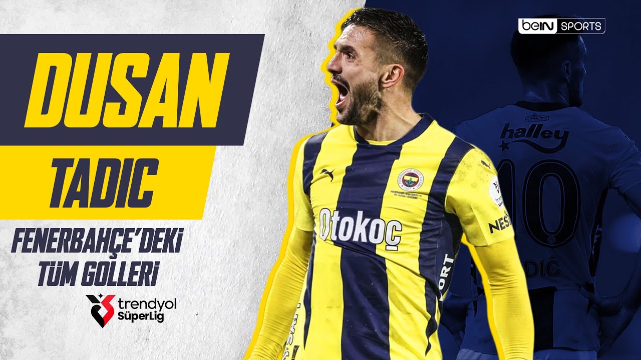 Dusan Tadic'in Fenerbahçe'deki Tüm Golleri - Trendyol Süper Lig