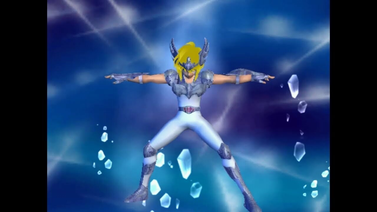 Saint Seiya The Hades - Hyoga vs Ikki (PS2 - TAS)