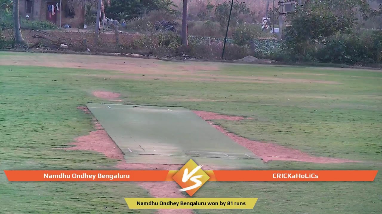 CRICKaHoLiCs vs Namdhu Ondhey Bengaluru live cricket match | 04-Mar-26 02:15 PM 20 live - CCG PRESE