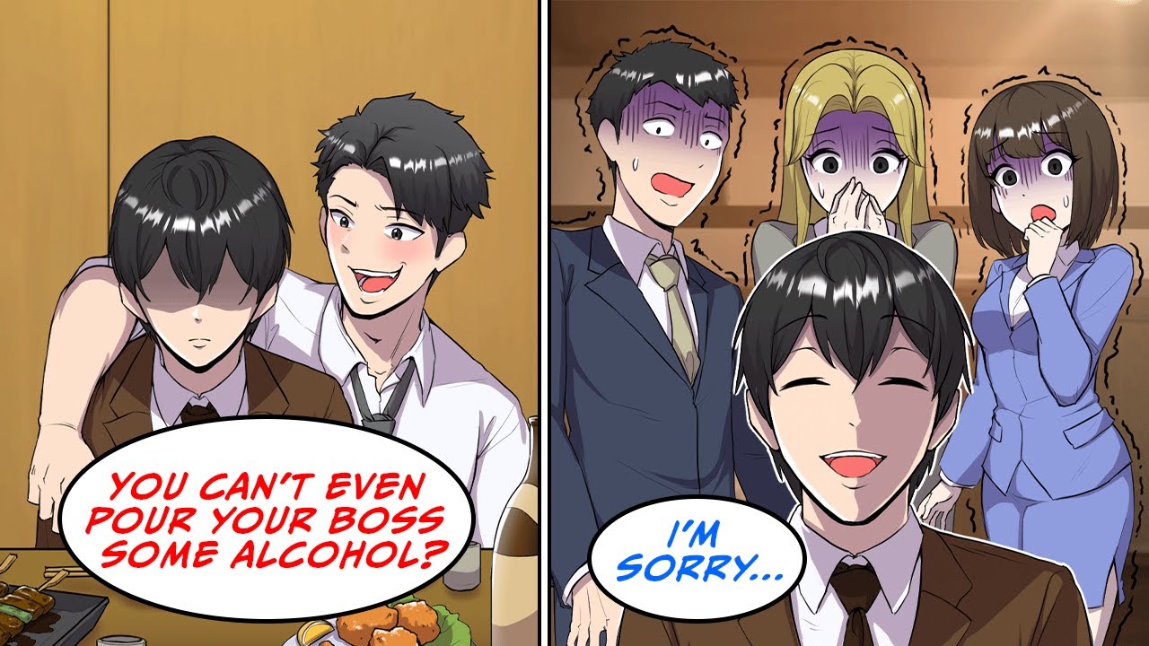 I went to a drinking party, and the president's son didn't know who I was... [Manga Dub]