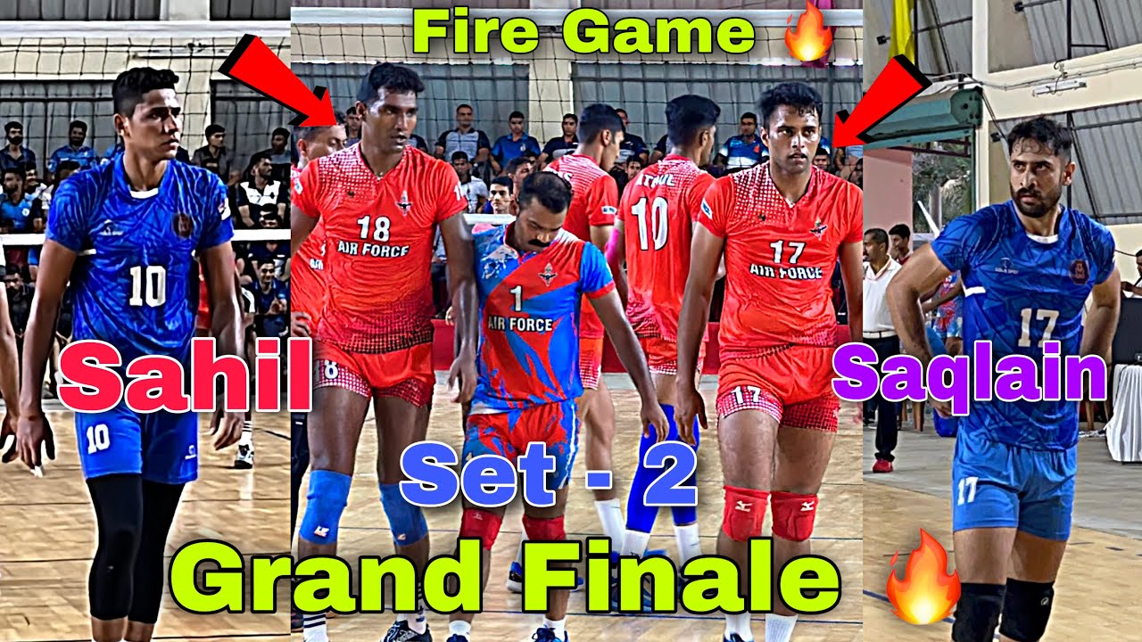 Grand Finale 🔥Indian Navy Vs Airforce 💥 Set - 2 | Fire Game Airforce 👌 Inter Services 2023