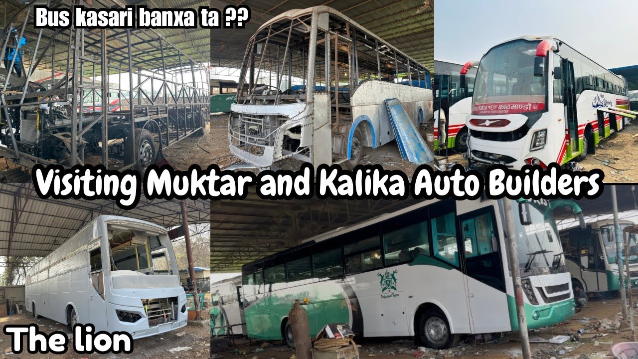 Bus kasari banxa ta ??? | Visiting Muktar and Kalika Auto builders | JB VLOG