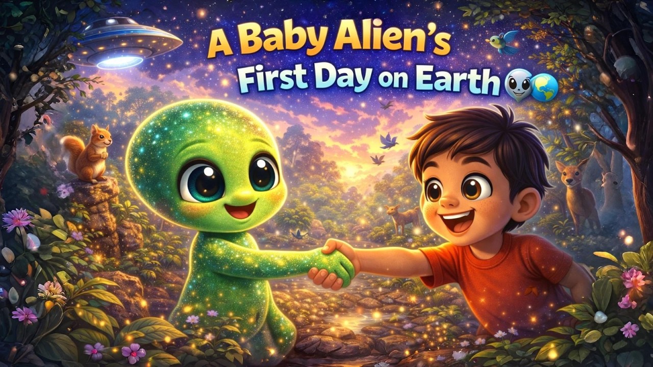 A Baby Alien’s First Day on Earth – An Adventure in the Forest