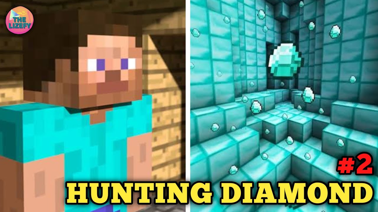 CAN I FIND DIAMOND IN THE SECRET CAVE | MINECRAFT GAMEPLAY #2