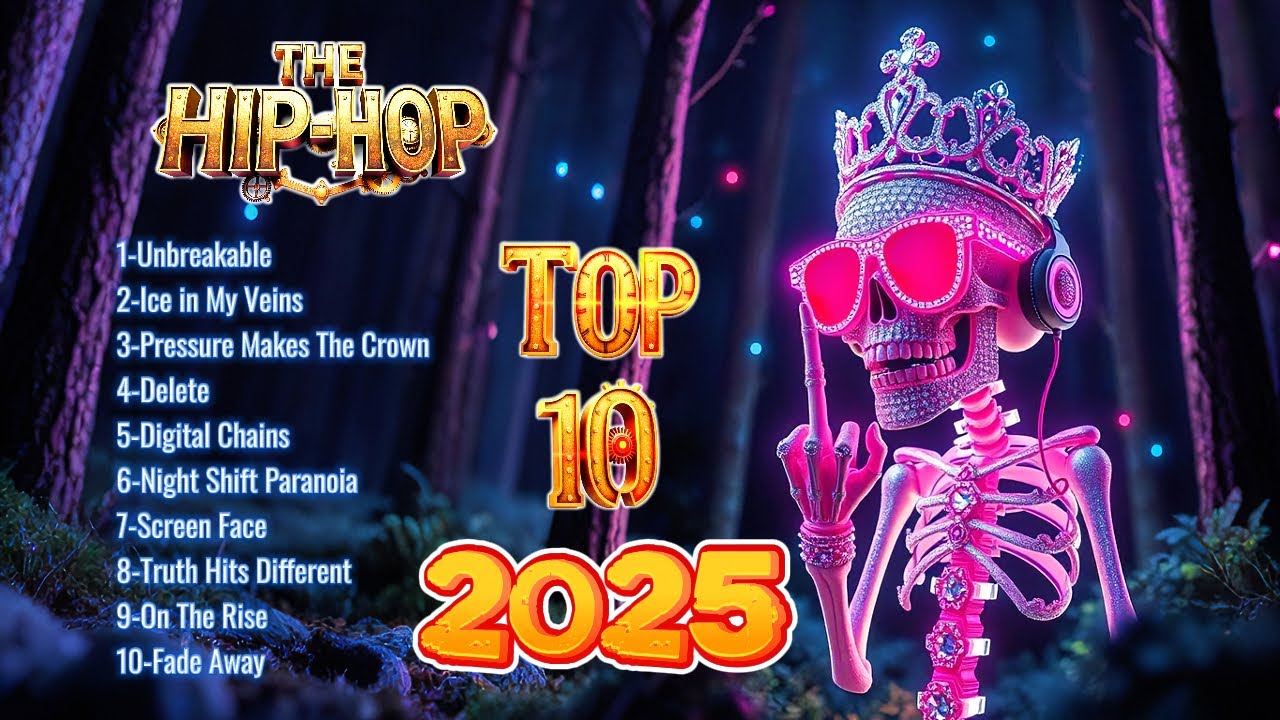 🎶Top 10 Hip Hop Anthems of 2025 The Next Generation of Rap👑 #dj #hiphop #remix #music #2025 #rap