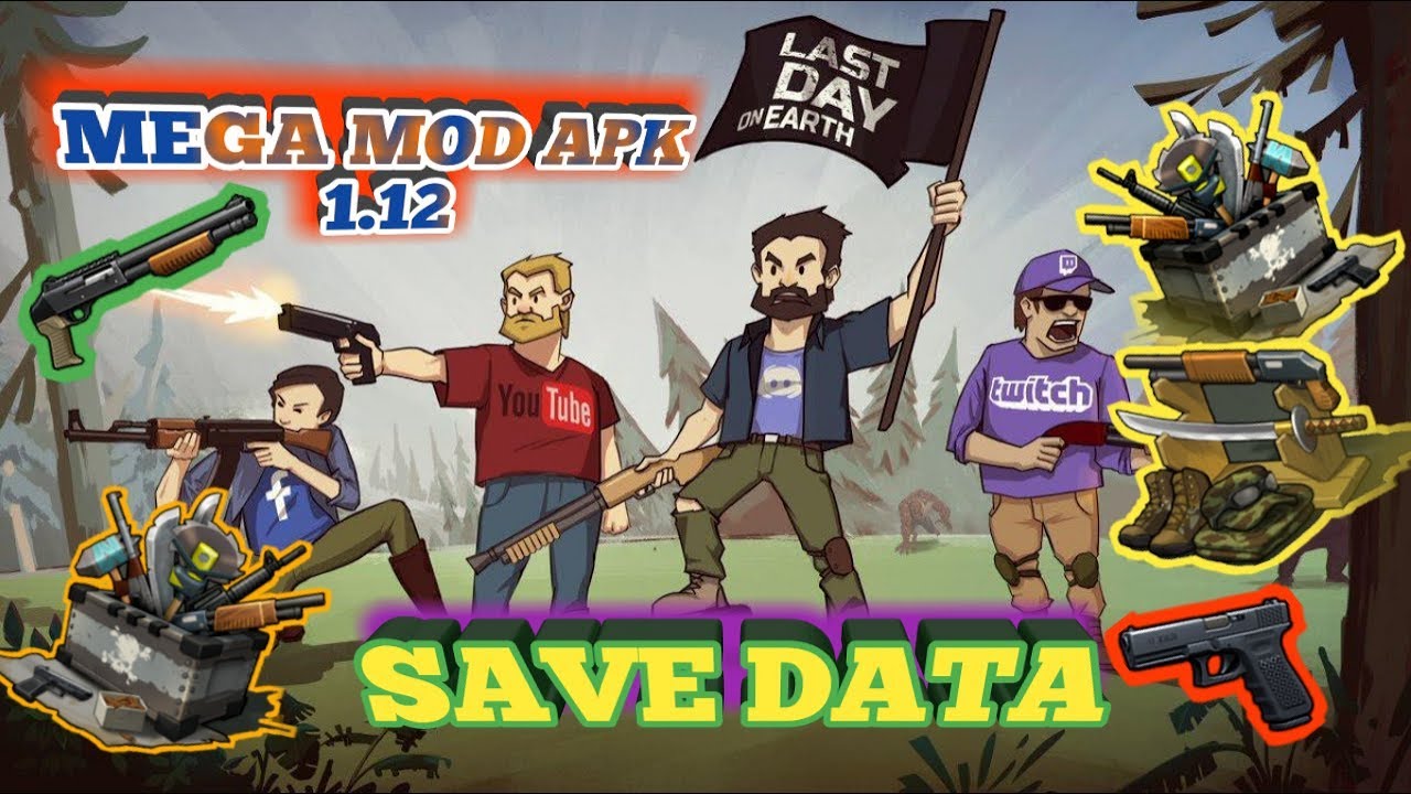 Last day on earth survival 1.12 Mod Apk And Save Data|| Mega Mod Apk of last day on earth 1.12