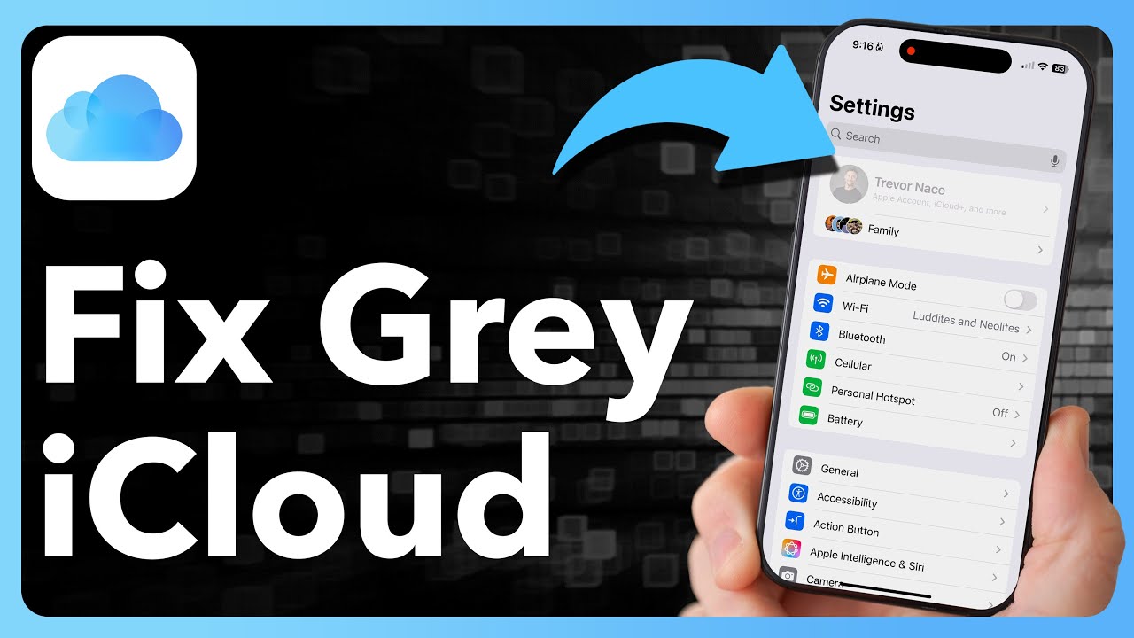How To Fix iCloud Settings Greyed Out