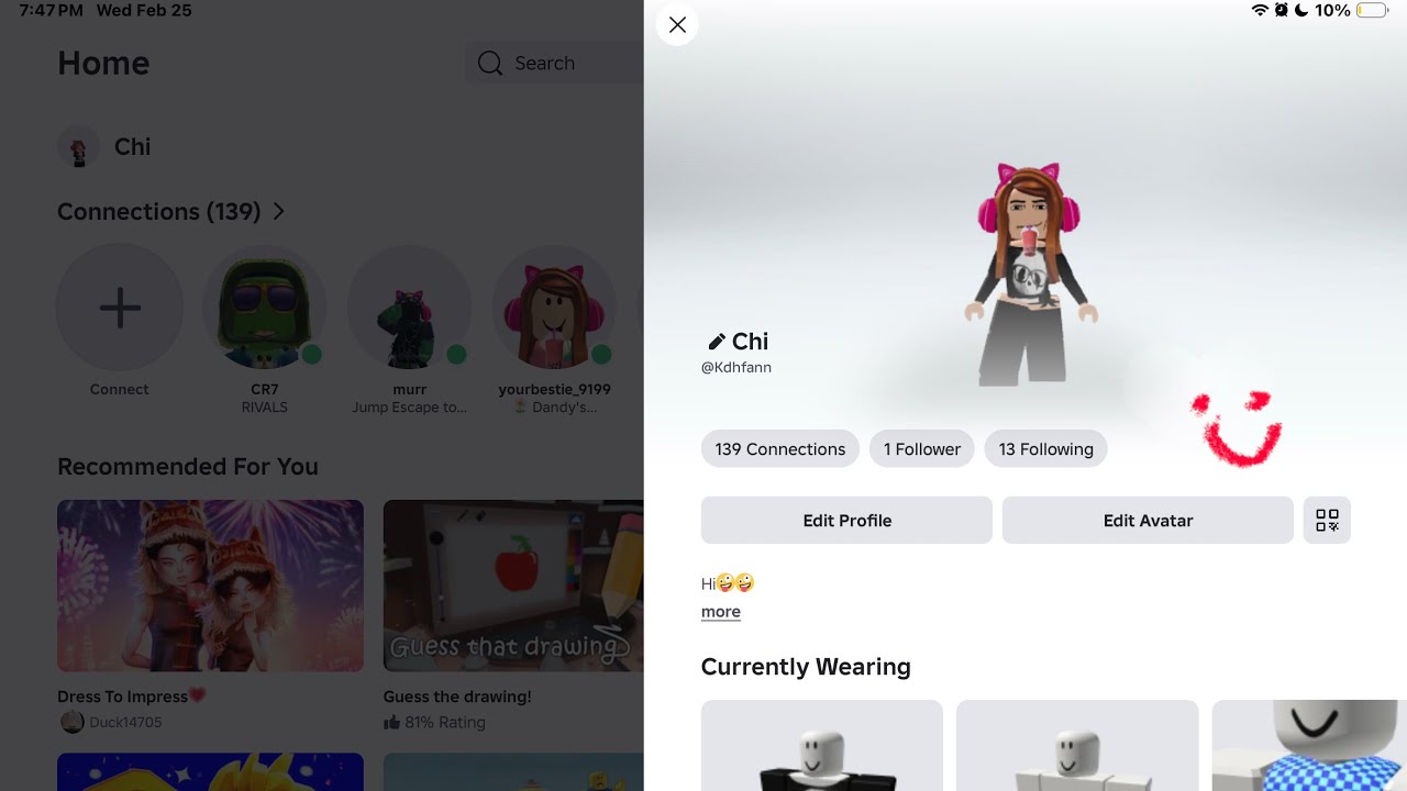 Playing roblox... Voice (srry if not loud I'm tired) 