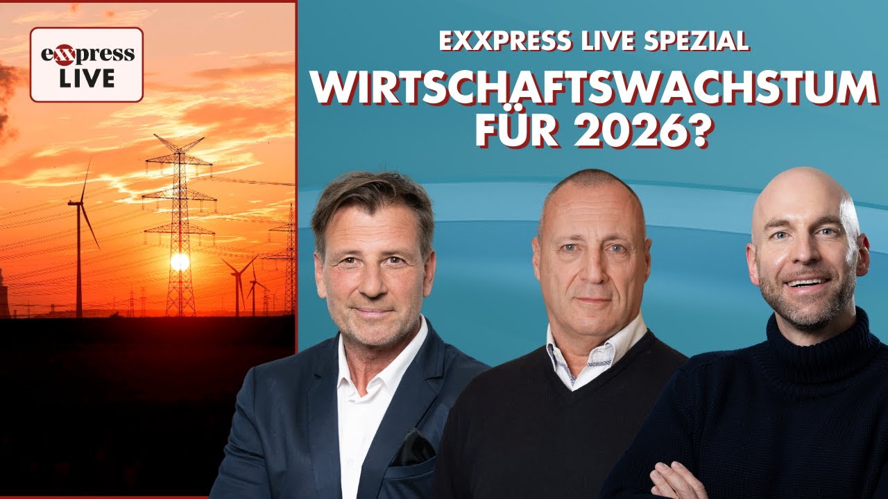 Schulden & B&uuml;rokratie: Europas Wirtschaft in der Krise l exxpress live Spezial am 29. Dezember 2025