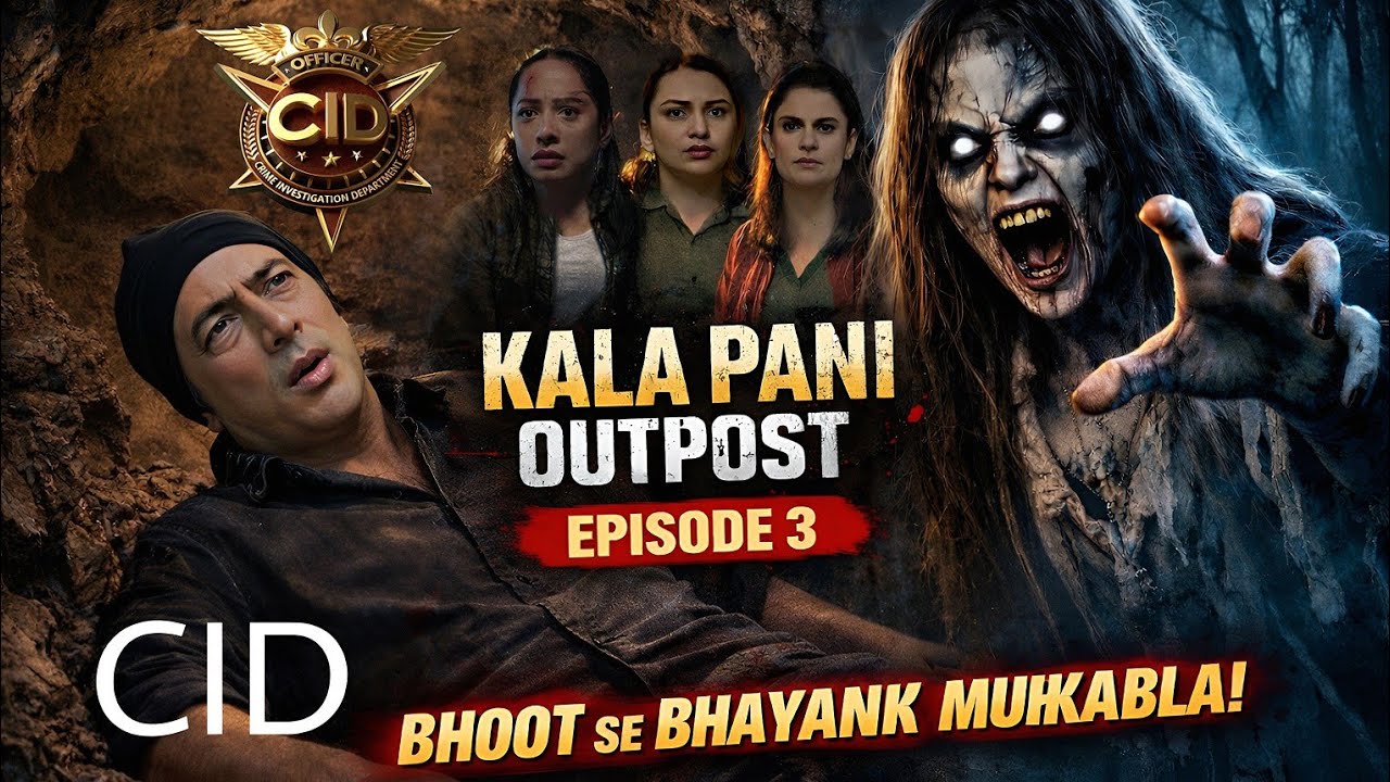 CID Officers Ka Bhoot Se Saamna 😈 | Kala Pani Outpost Episode 3