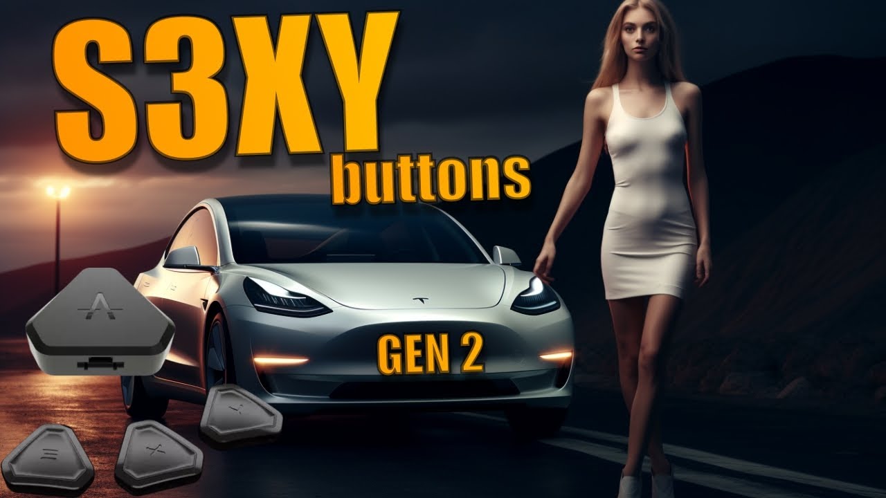 SEXY buttons Gen 2 ! votre Tesla Améliorée.