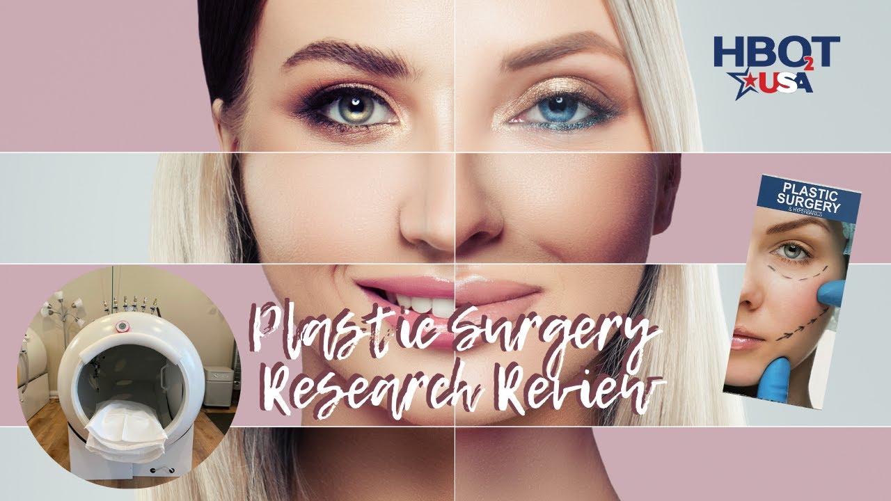 Plastic Surgery & Enhanced Healing with Hyperbaric Oxygen Therapy.  Research Review