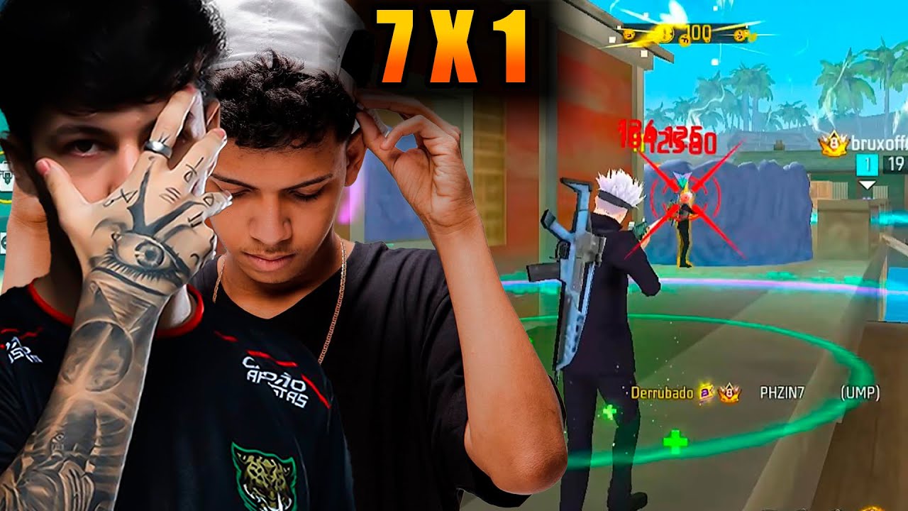 TWO9 E DELRIO NÃO DEIXARAM ELES JOGAR, PHZIN E MARECHAL FORAM AMASSADOS DE 7X1