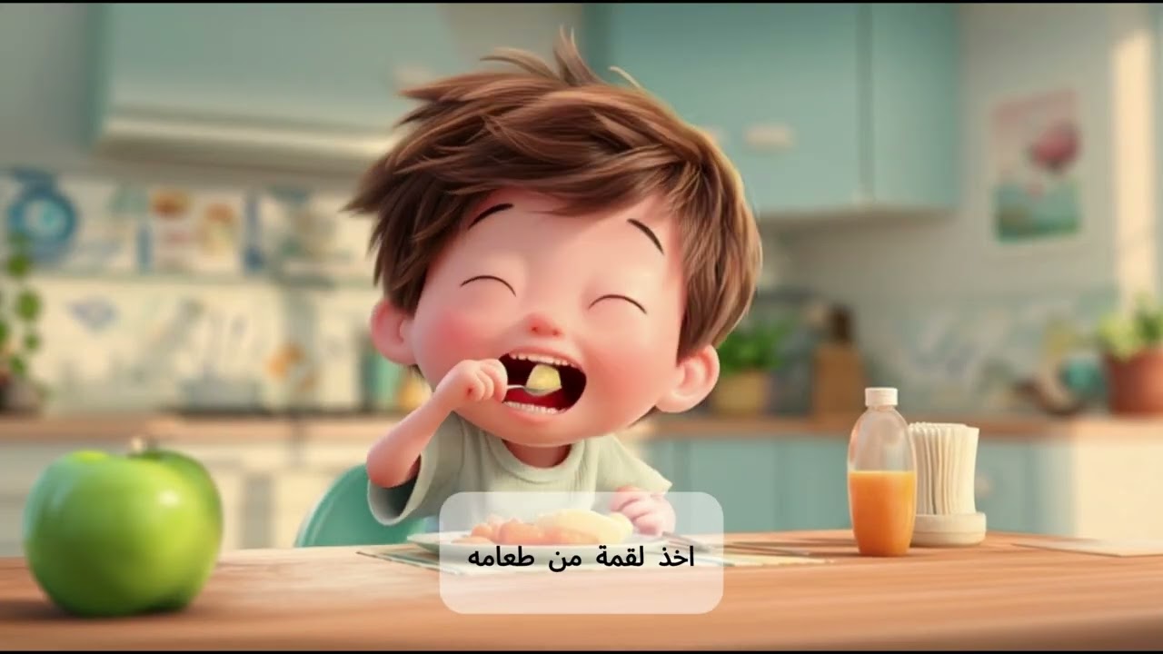 قصص تعليمية للأطفال عادات جميلة وصحية 🌈#أطفال #تعليم_الأطفال #قصص_أطفال #شورت #شورتات_اطفال