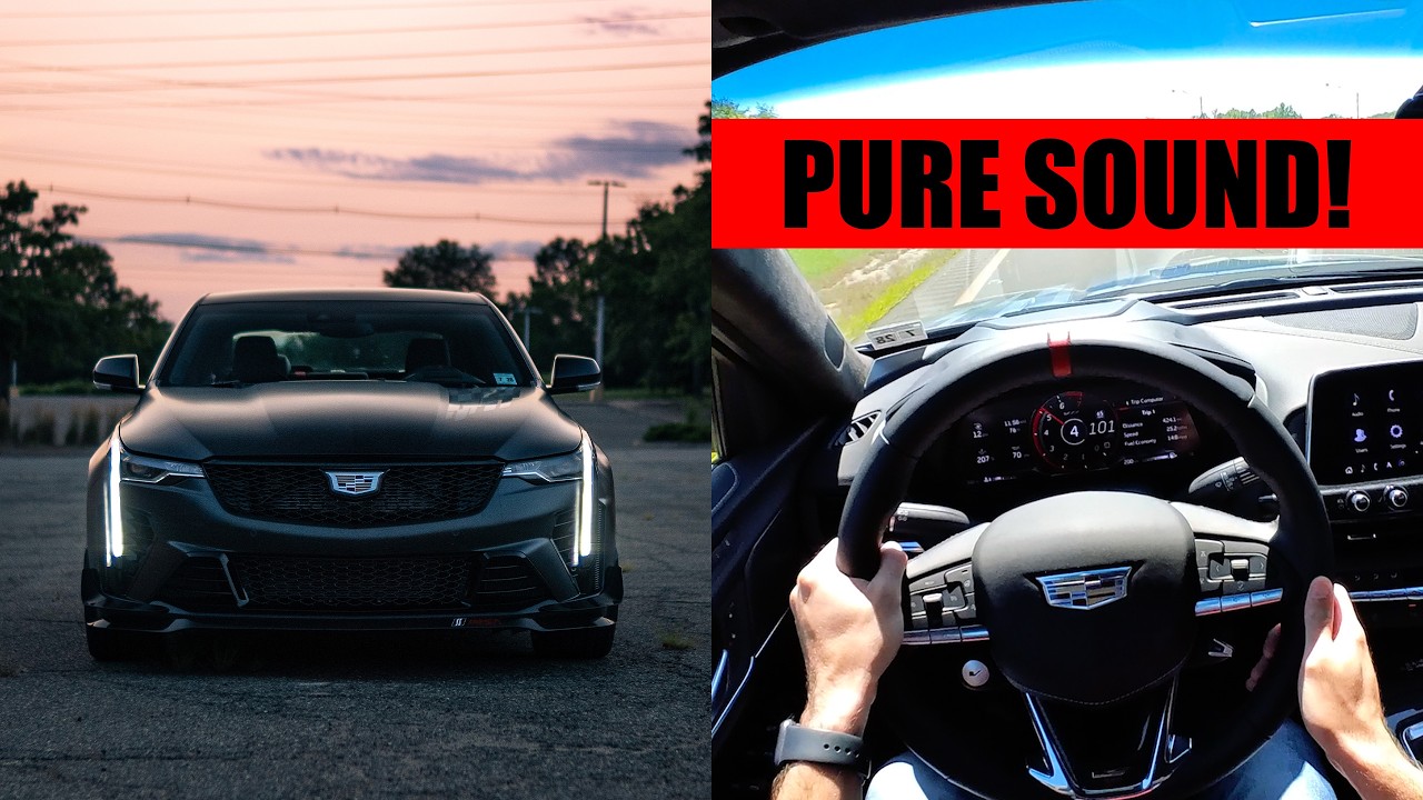 Cadillac CT4-V Blackwing PURE SOUND