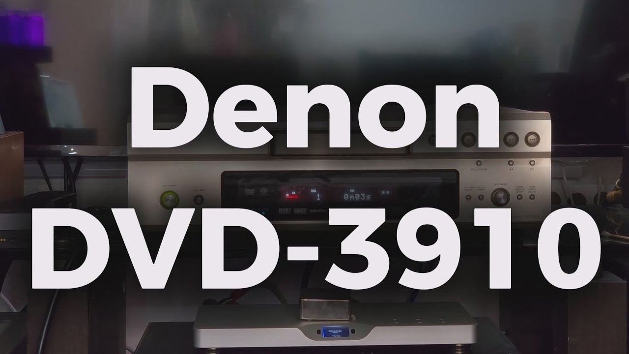 데논 Denon DVD-3910 CD, DVD 플레이어