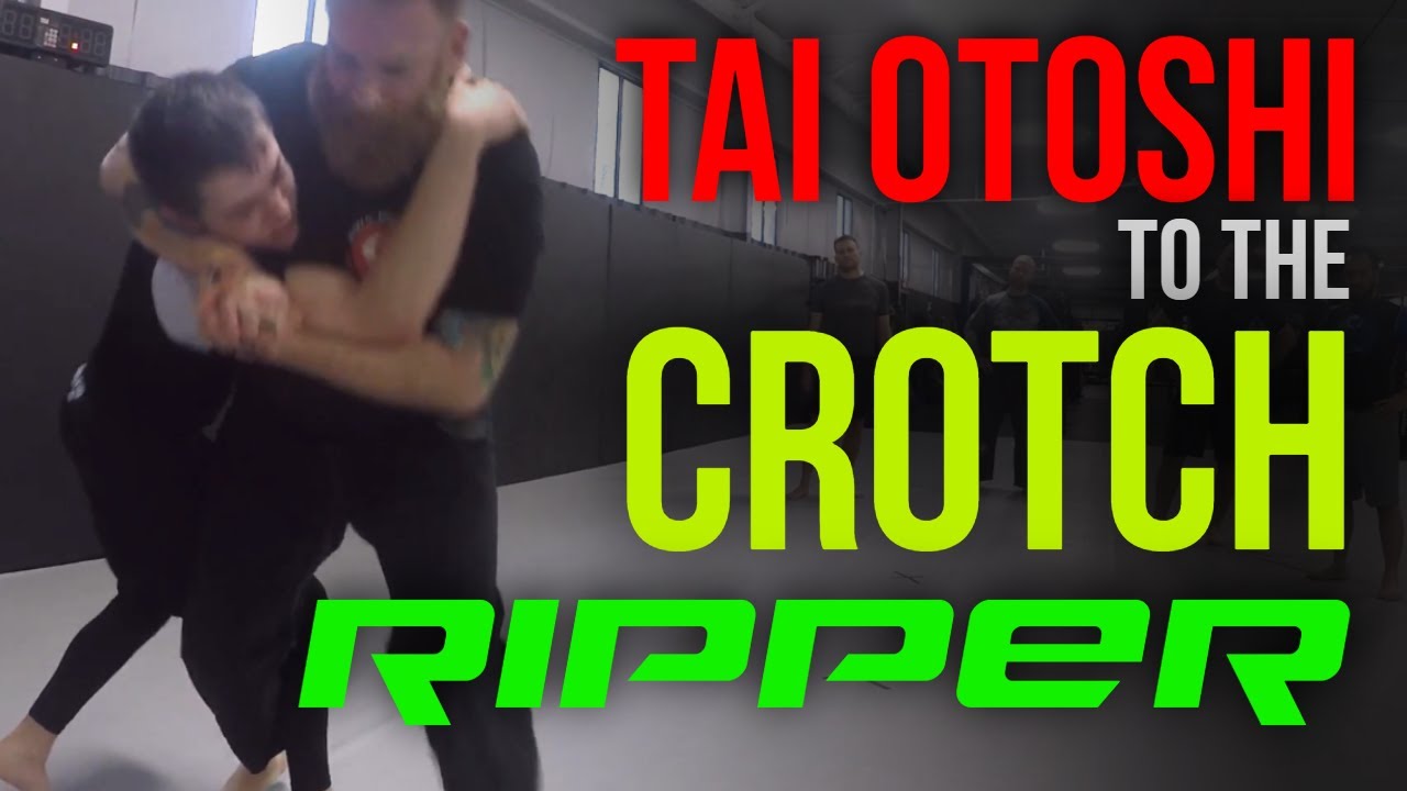 No Gi Tai Otoshi Throw | Truck | CROTCH RIPPER!! (Jiu Jitsu Submission From Truck)
