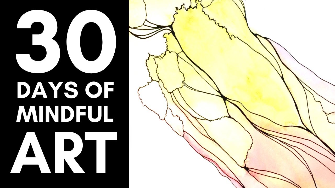Draw Your Emotions: 5 min Mindful Art Activity | 30 Day Art Challenge