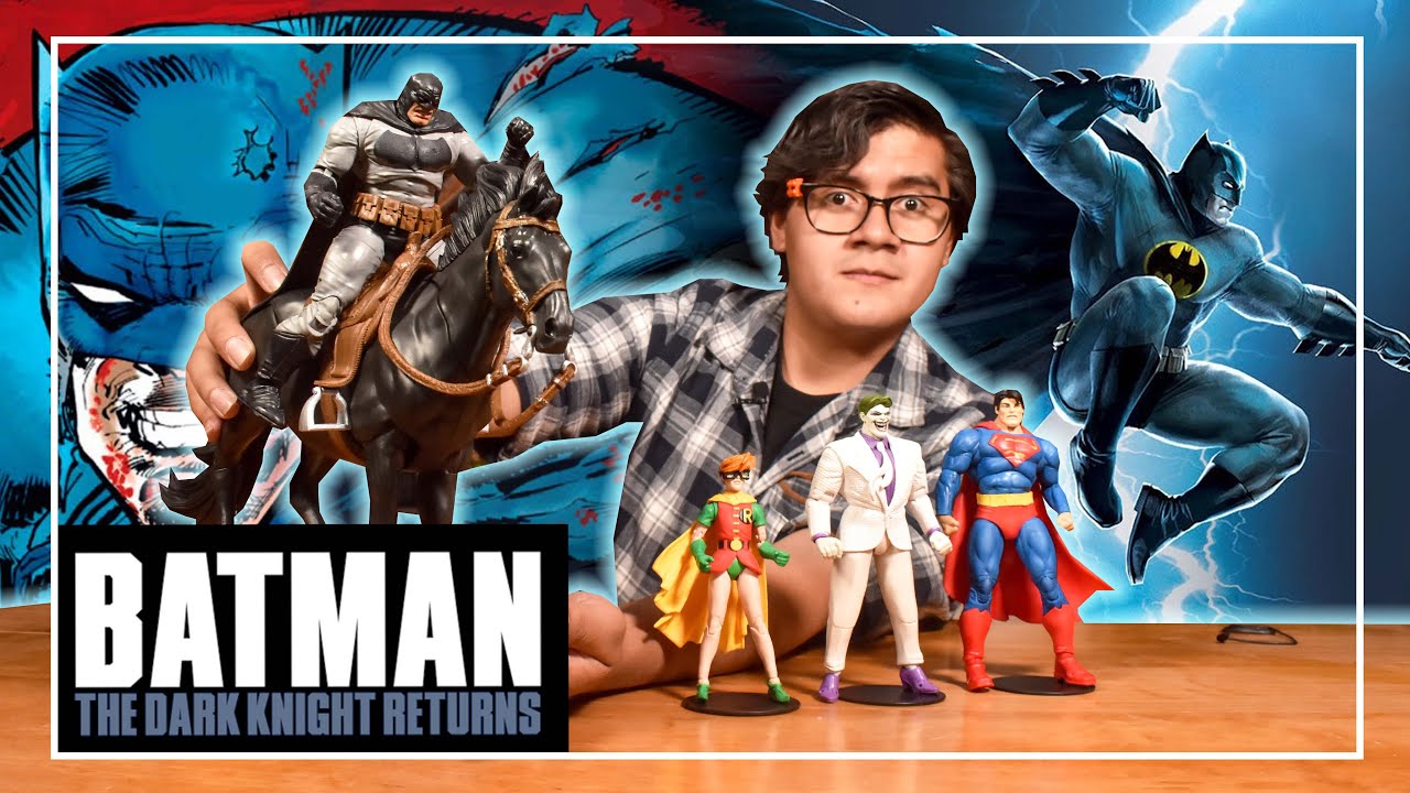 Abriendo La Colección de BATMAN The Dark Knight Returns DC McFarlane 🦇🔥 | El tio pixel