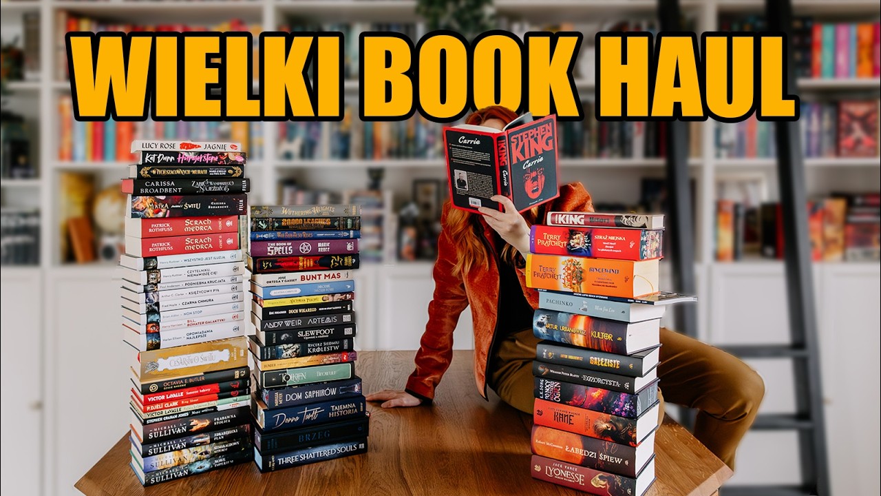 M&oacute;j największy BOOK HAUL w historii ✨ Blisko 60 nowości!