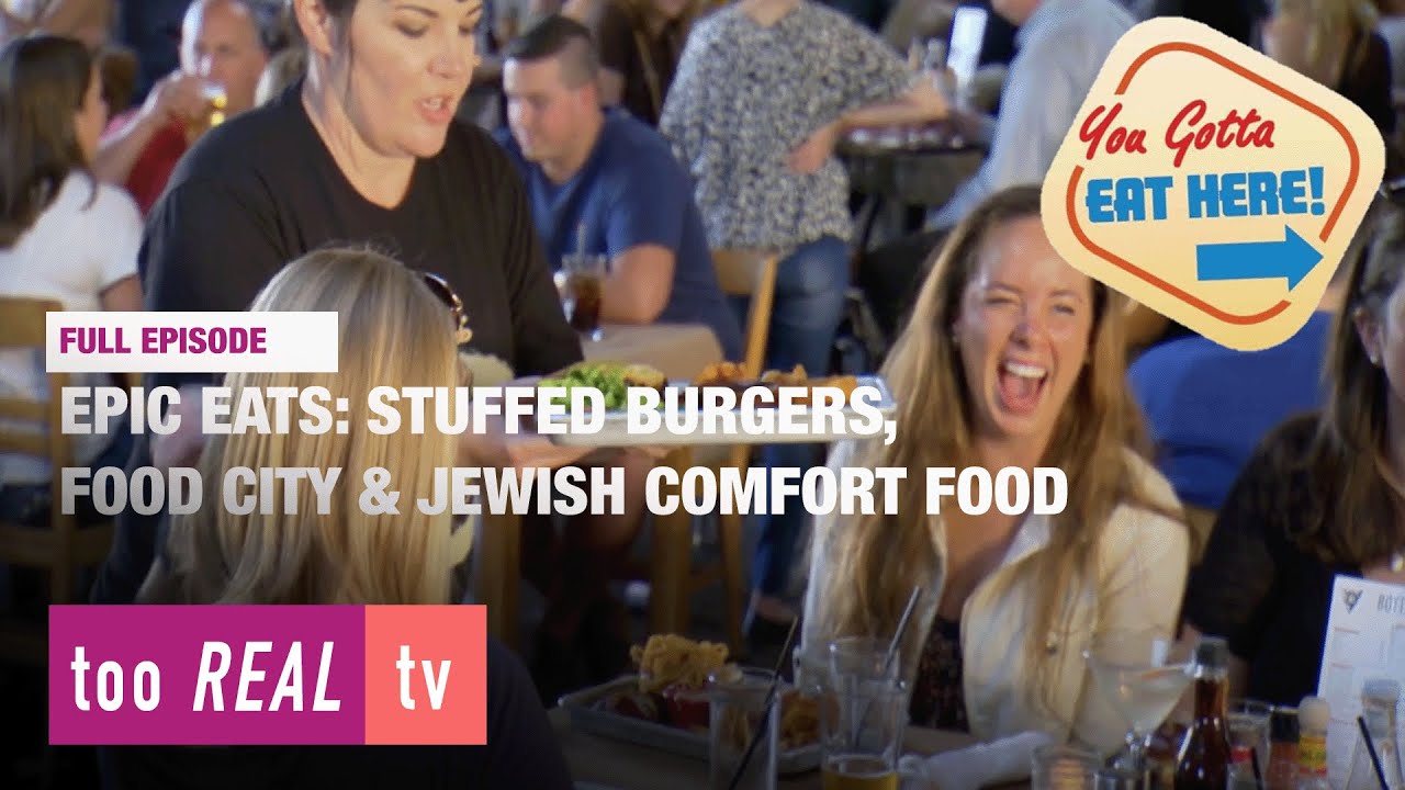 Grandma&rsquo;s Stuffed Burgers | You Gotta Eat Here! - Naina&rsquo;s Kitchen, Vinsetta Garage, Hali Deli